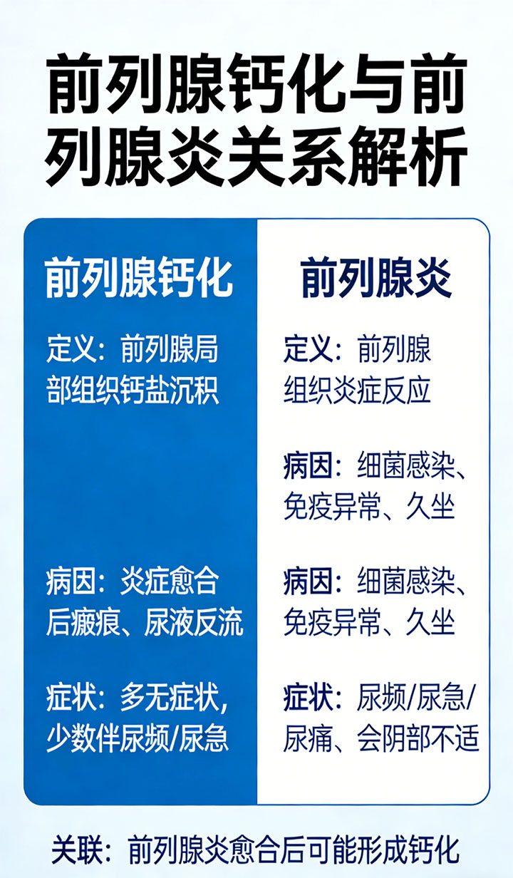 男性前列腺钙化是前列腺炎吗？-前列腺论坛