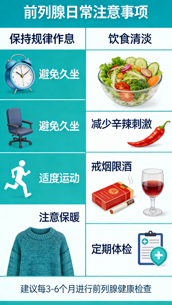 前列腺炎患者日常生活注意事项有哪些？-前列腺论坛