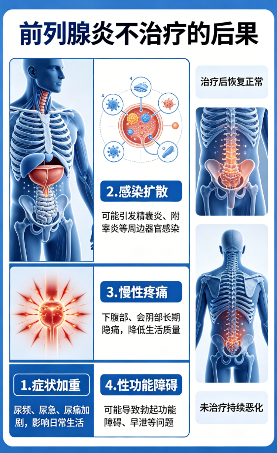 男性得了前列腺炎不治疗，后果会怎样？-前列腺论坛