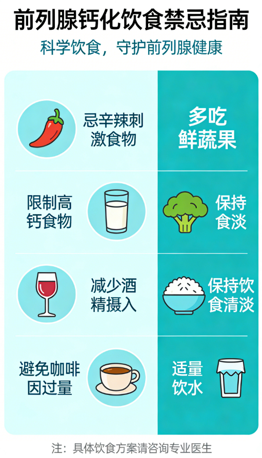 前列腺钙化也会有饮食禁忌食物吗？-病友交流论坛-前列腺病友交流-前列腺论坛