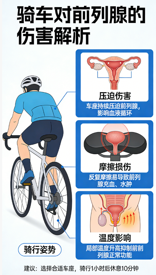 男性骑自行车对前列腺有哪些伤害？-前列腺论坛