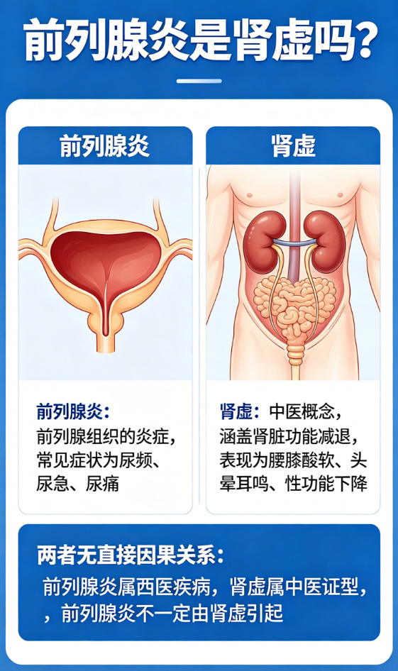 前列腺炎算是肾虚表现吗？-前列腺论坛