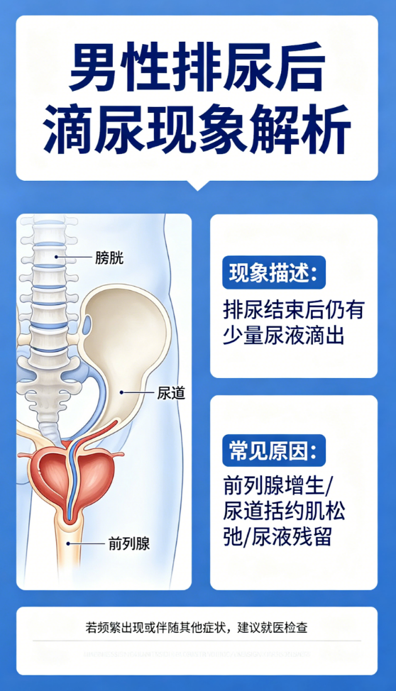男性排尿结束后还会流几滴尿液出来，正常吗？-前列腺论坛