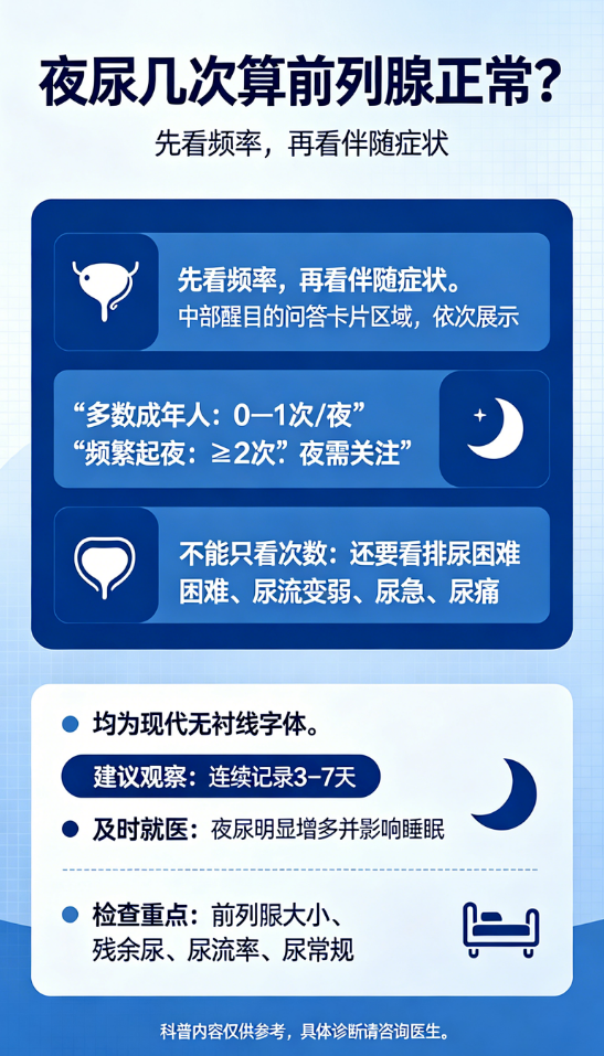 男性夜尿多少次几次算前列腺正常？频繁起夜-前列腺论坛