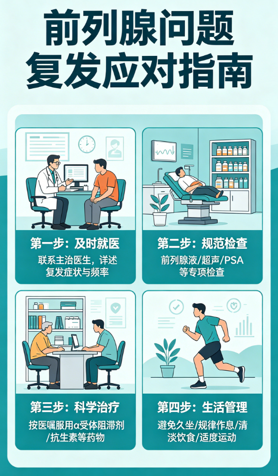 男性前列腺问题复发怎么办？-前列腺论坛